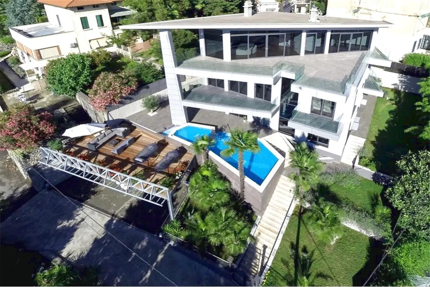 Apartment Beautiful Villa Modern Design Opatija Kroatien